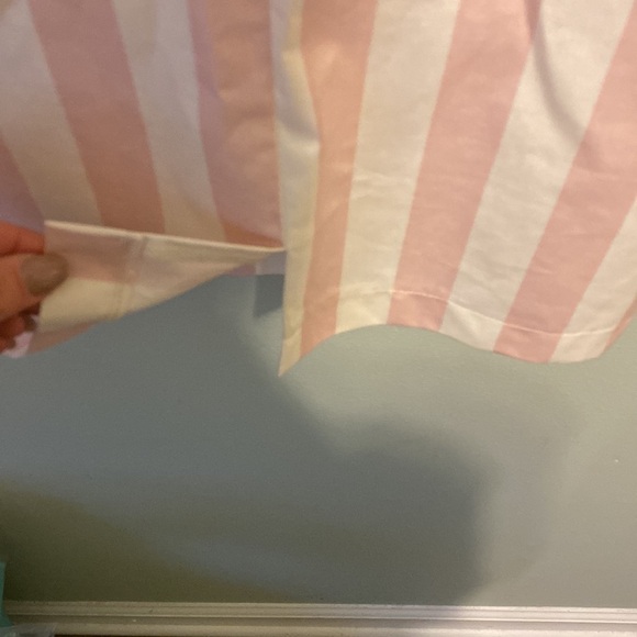 Zannza Couture | Pink & White Candy Stripe Dress/Tunic | NWT | M - Picture 8 of 11